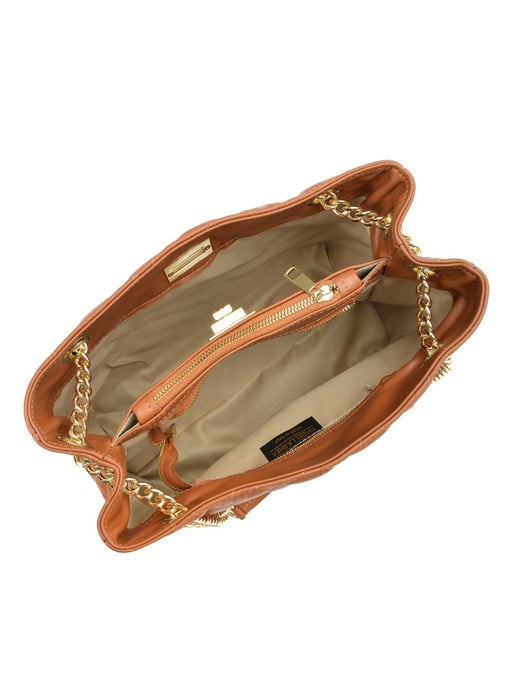 Isabella Rhea Brown Rundleer Tas - Image 4