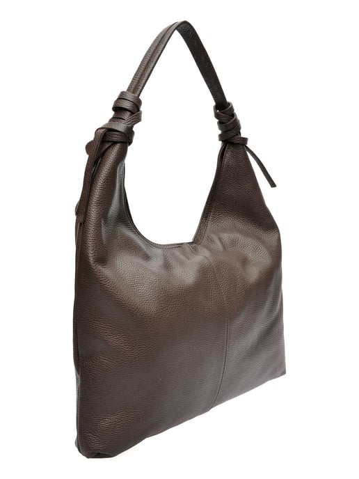 Roberta M Bordeauxrood Rundleer Tas - Image 2