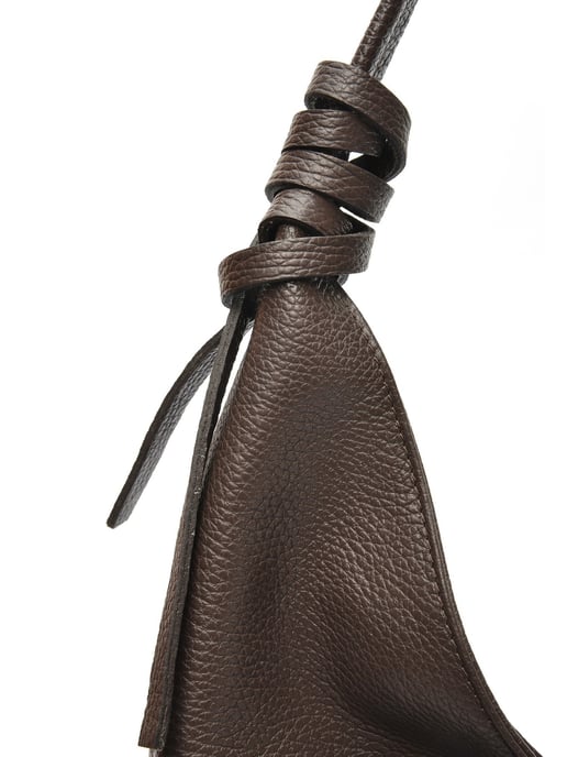 Roberta M Bordeauxrood Rundleer Tas - Image 3