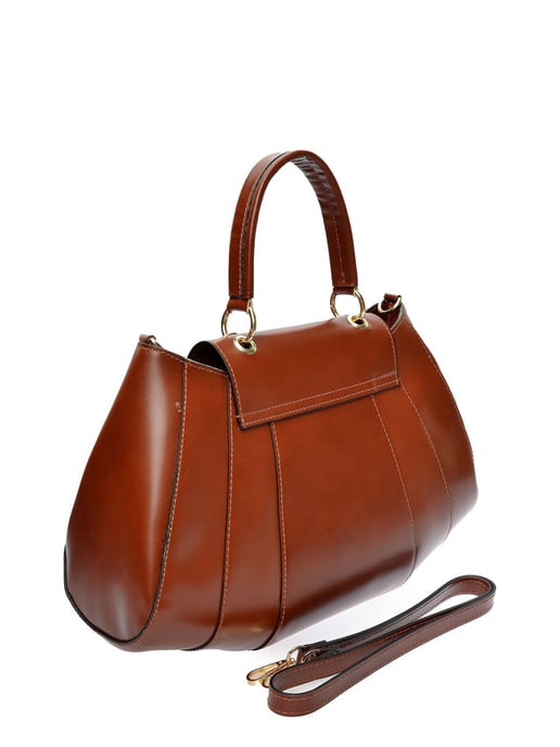 Isabella Rhea Chestnut Cowhide Leather Bag - Image 2