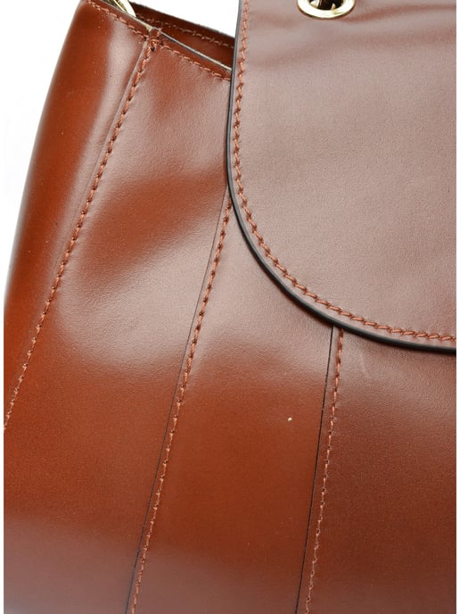 Isabella Rhea Chestnut Cowhide Leather Bag - Image 3