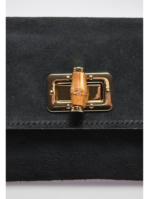 Luisa Vannini ZWART Rundleer Tas - Image 3