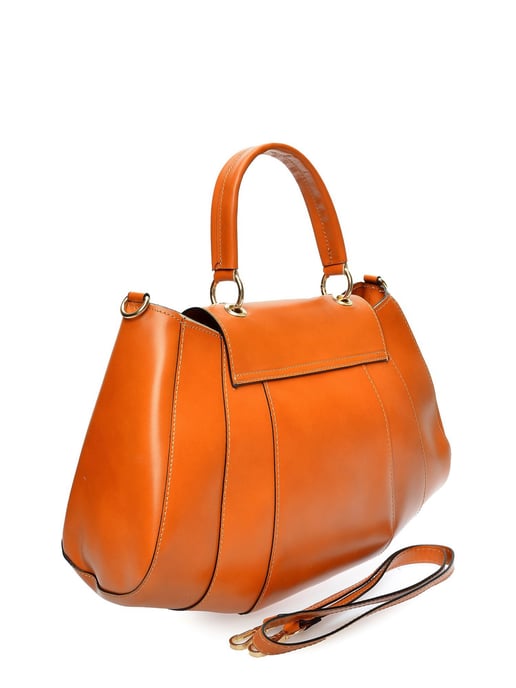 Isabella Rhea Brown Cowhide Leather Bag - Image 2