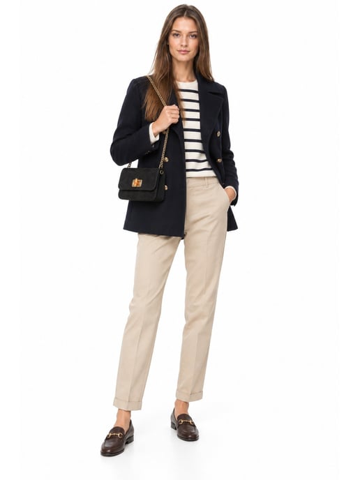 Luisa Vannini ZWART Rundleer Tas - Image 6