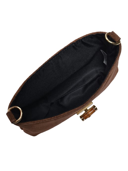 Luisa Vannini BROWN Rundleer Tas - Image 4
