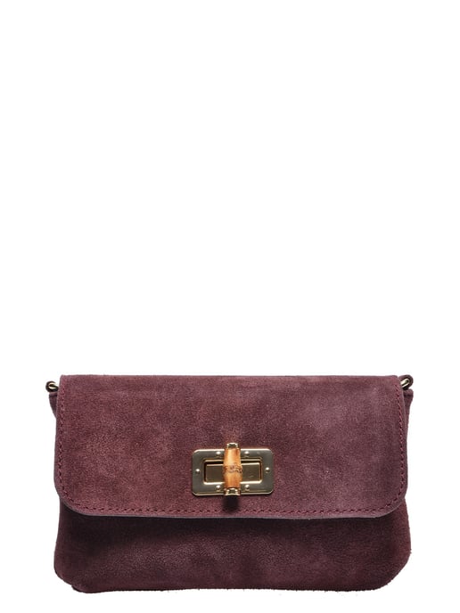 Luisa Vannini BORDEAUX Rundleer Tas - Image 1