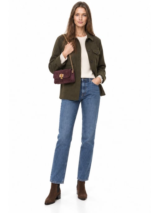 Luisa Vannini BORDEAUX Rundleer Tas - Image 6