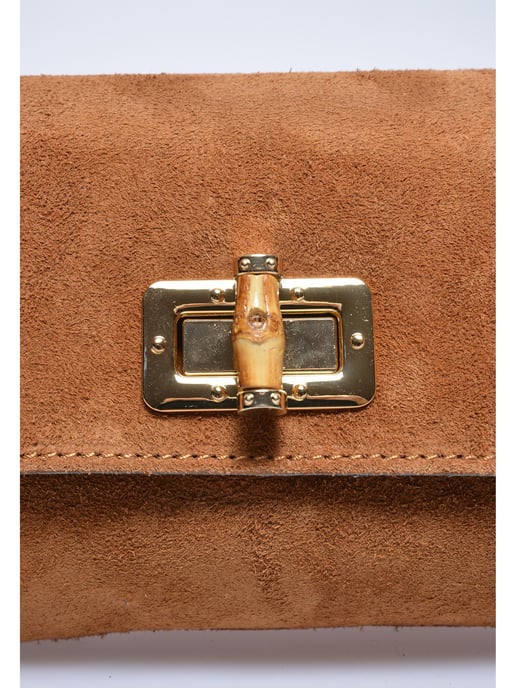 Luisa Vannini COGNAC Rundleer Tas - Image 3