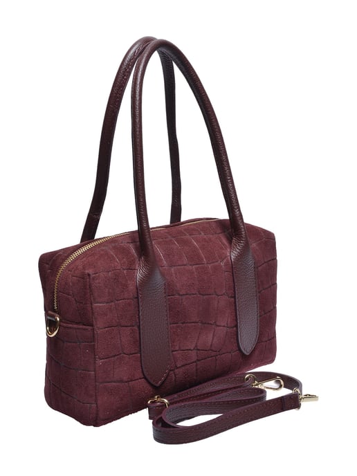 Luisa Vannini BORDEAUX Rundleer Tas - Image 2