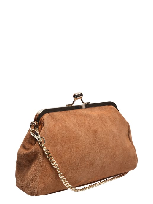 Luisa Vannini COGNAC Rundleer Tas - Image 2