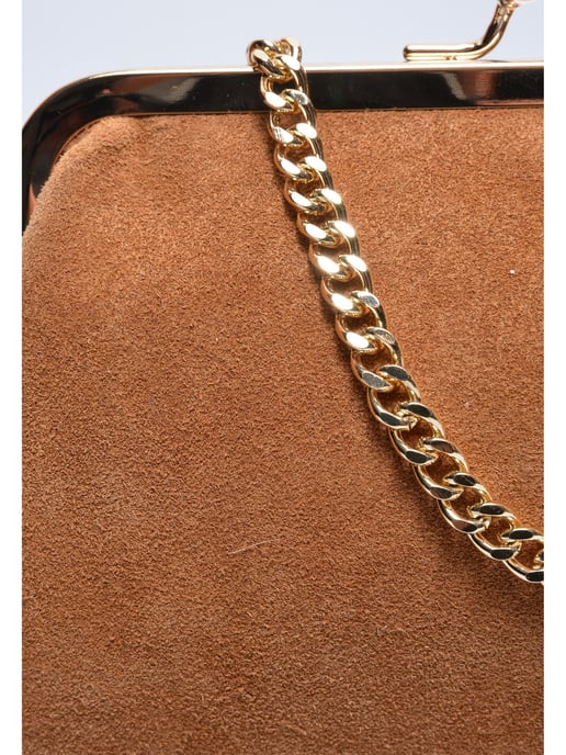 Luisa Vannini COGNAC Rundleer Tas - Image 3