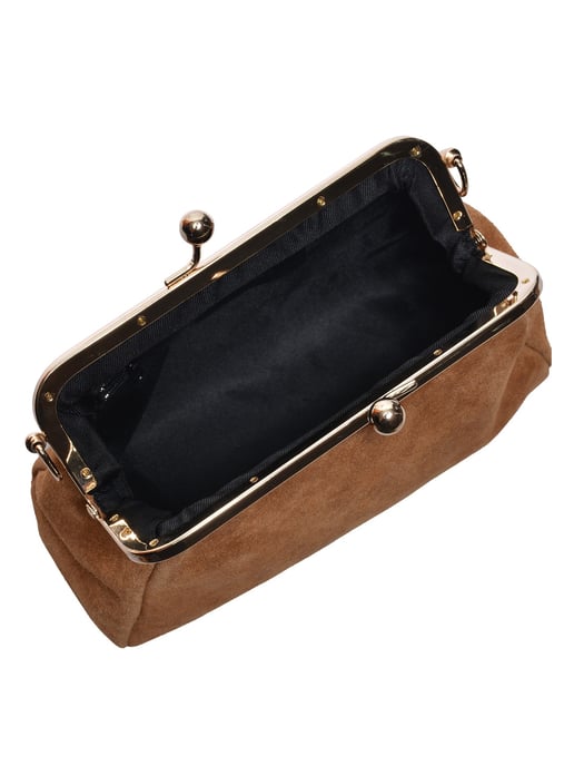 Luisa Vannini COGNAC Rundleer Tas - Image 4