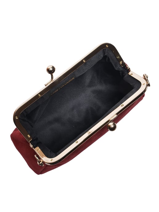 Luisa Vannini BORDEAUX Rundleer Tas - Image 4