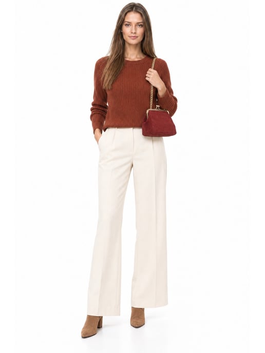 Luisa Vannini BORDEAUX Rundleer Tas - Image 6