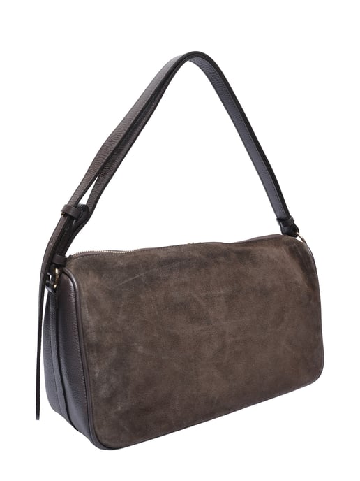 Luisa Vannini Bordeauxrood Rundleer Tas - Image 2