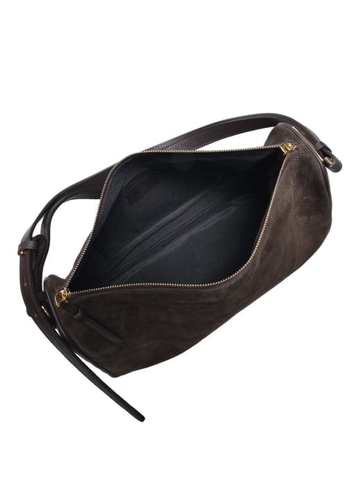 Luisa Vannini Bordeauxrood Rundleer Tas - Image 4