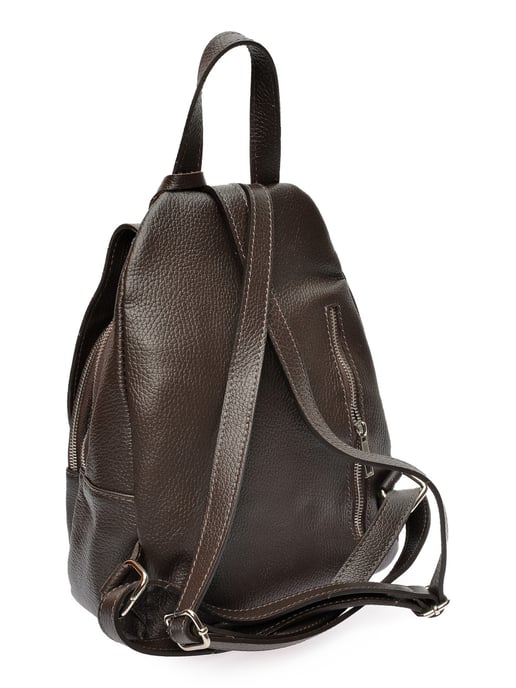 Roberta M Bordeauxrood Rundleer Tas - Image 2