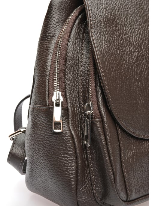 Roberta M Bordeauxrood Rundleer Tas - Image 3