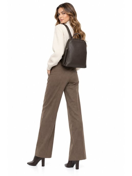 Isabella Rhea Chestnut Brown Cowhide Leather Bag - Image 5