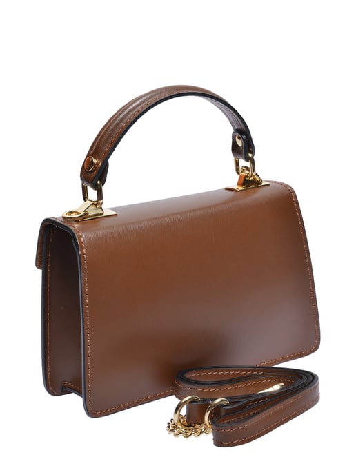 Roberta M Bordeauxrood Rundleer Tas - Image 2