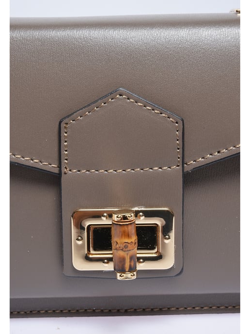 Roberta M Beige Rundleer Tas - Image 3