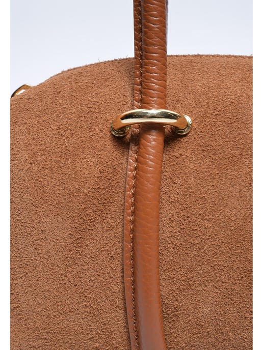 Luisa Vannini COGNAC Rundleer Tas - Image 3