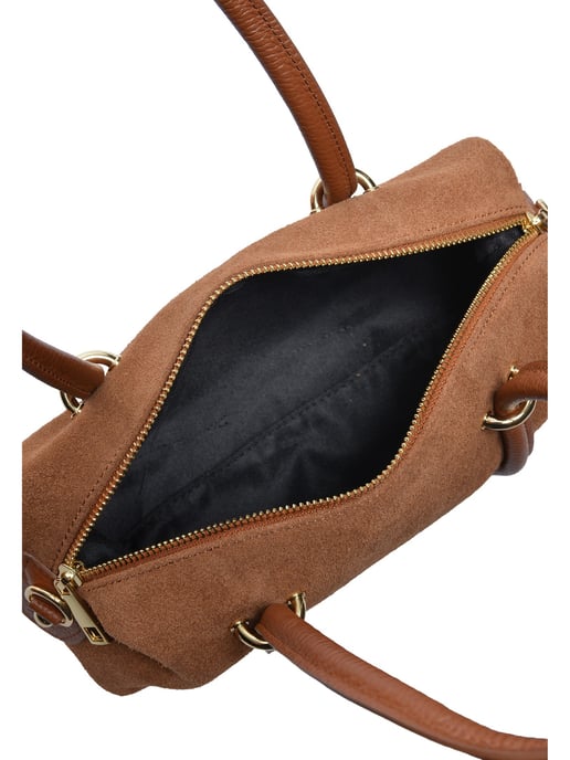 Luisa Vannini COGNAC Rundleer Tas - Image 4