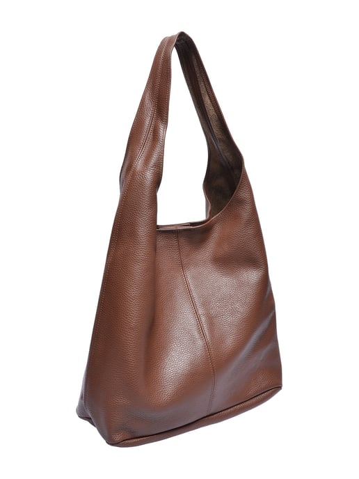 Roberta M Bordeauxrood Rundleer Tas - Image 2