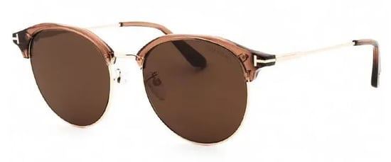 Tom Ford FT0889-K/S 45E Shiny Light Brown Sunglasses - Image 1