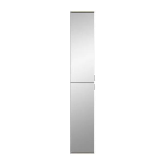 Furnilux Smal spiegelkast kasjmier moderne opbergkast voor hal of slaapkamer 193 cm - Image 5