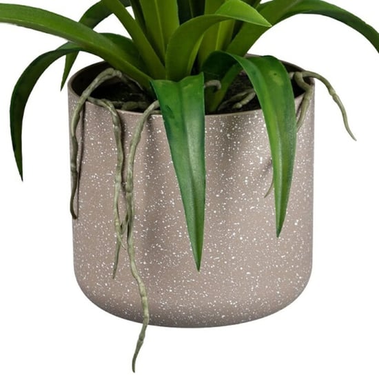 Kopu ® kunstorchidee 58 cm - in grijze melamine pot cymbidium - Image 6
