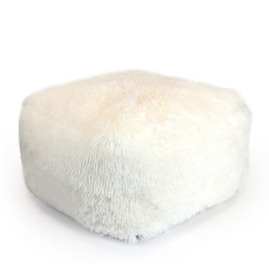 Unique Living poef elsa dove white 50x50x30cm - Image 1