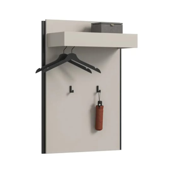 Furnilux Paneel in kasjmier melamine moderne opbergkast voor hal of garderobe - Image 1