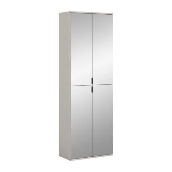 Furnilux Spiegelkast kasjmier moderne opbergkast met spiegel 61x193x34 cm - Image 1