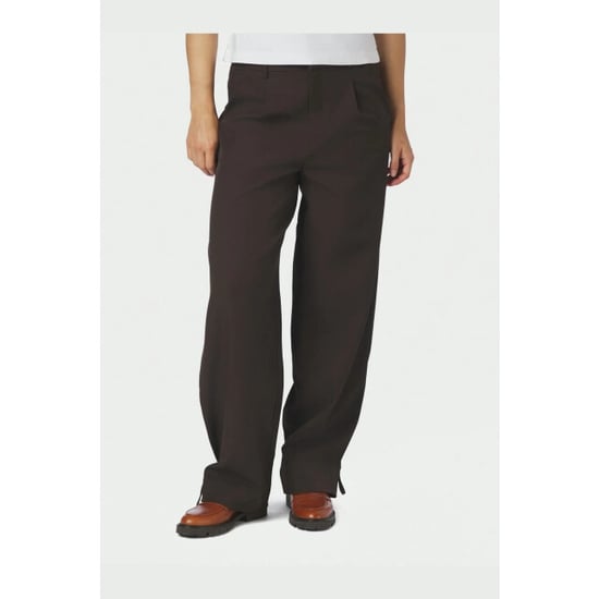 Neo Noir isotta structure tie pants 170430 676 dark brown - Image 2