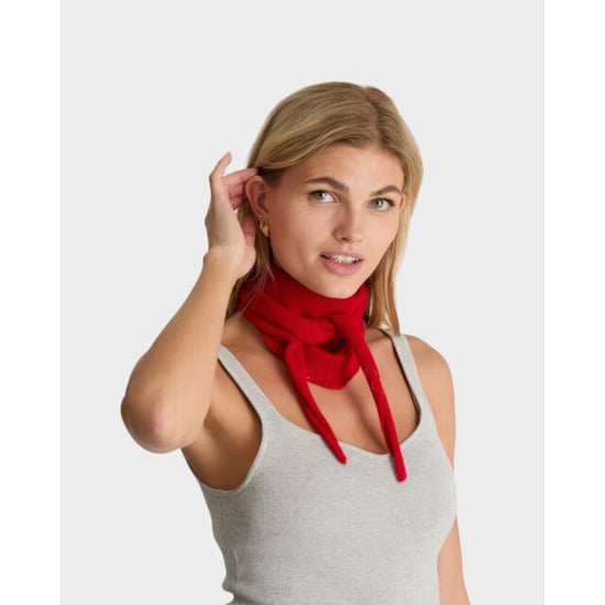 Neo Noir misty knit scarf 160628 160 red - Image 1