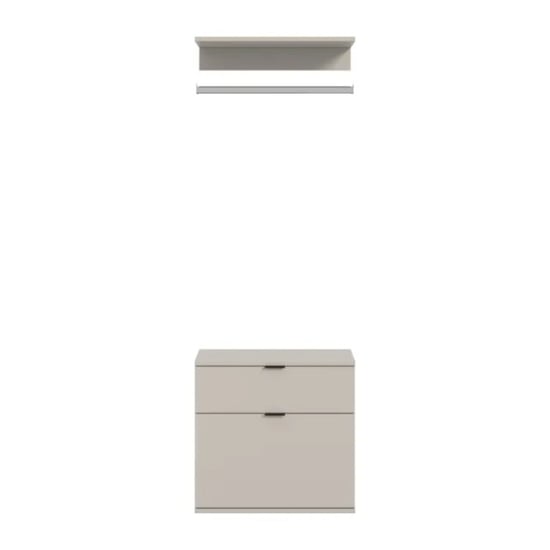 Furnilux Moderne ladekast met garderobestaaf kasjmier design op wielen - Image 2