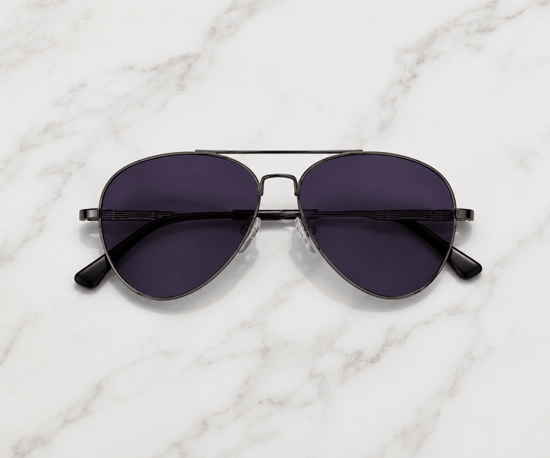Barbour BA8112 C2 Gun Metal Sunglasses - Image 4