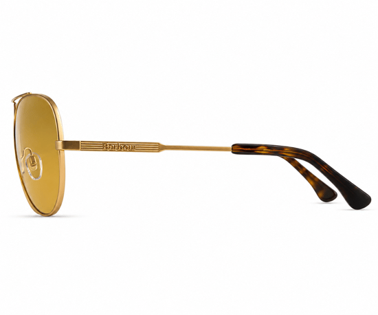 Barbour BA8112 C3 Gold Sunglasses - Image 3