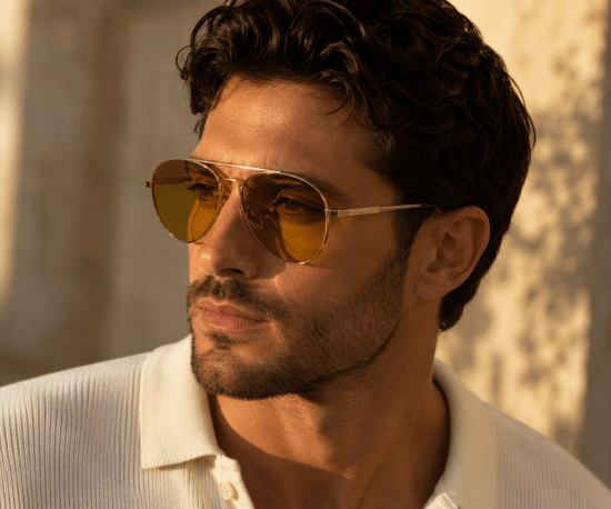 Barbour BA8112 C3 Gold Sunglasses - Image 5