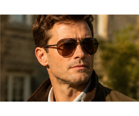 Barbour BA4051 C1 Gun Metal Sunglasses - Image 6