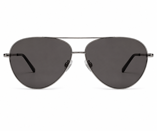 Barbour BA4051 C3 Silver Metal Sunglasses - Image 2