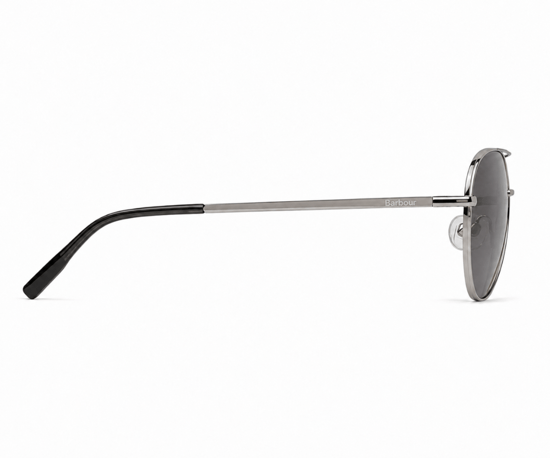 Barbour BA4051 C3 Silver Metal Sunglasses - Image 4