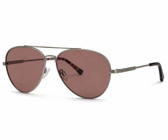 Barbour BA8112 C1 Silver Gun Metal Sunglasses - Image 1