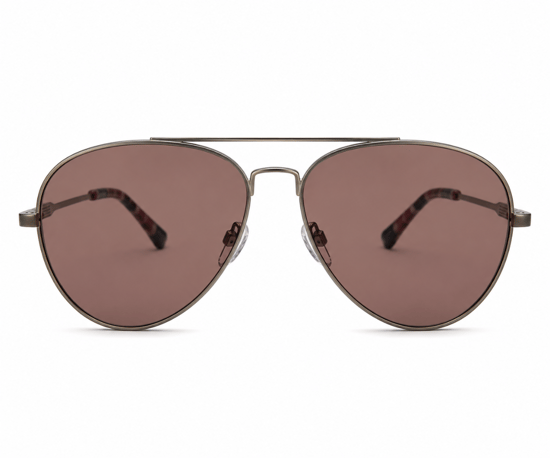 Barbour BA8112 C1 Silver Gun Metal Sunglasses - Image 2