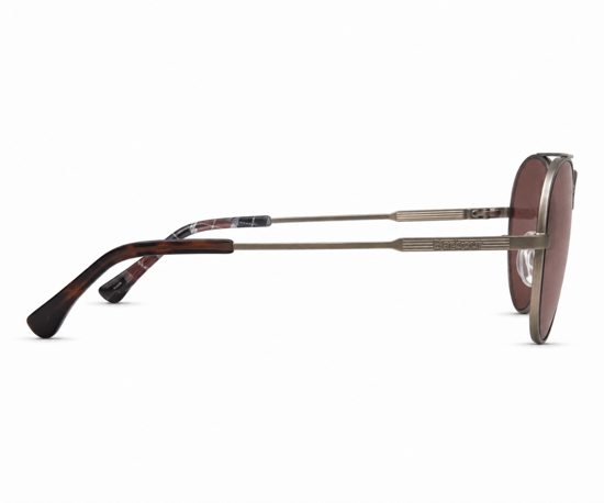 Barbour BA8112 C1 Silver Gun Metal Sunglasses - Image 4