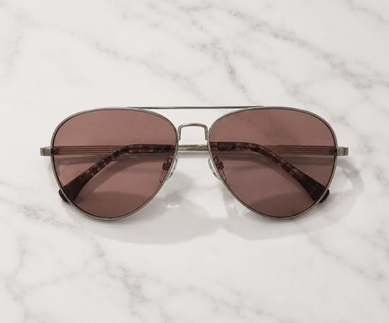 Barbour BA8112 C1 Silver Gun Metal Sunglasses - Image 5