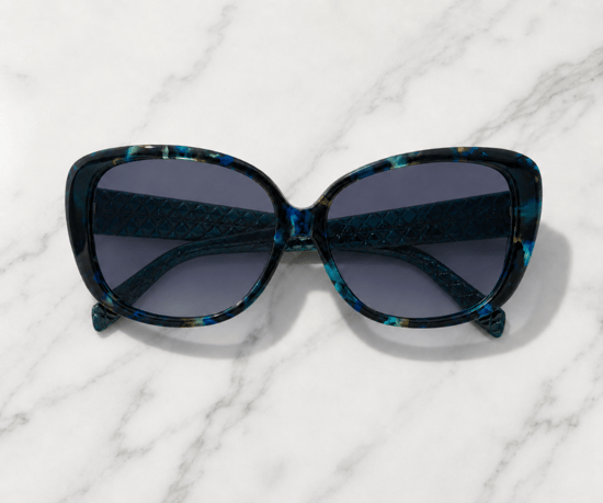 Karen Millen KM5060 604 Teal Blue Sunglasses - Image 5