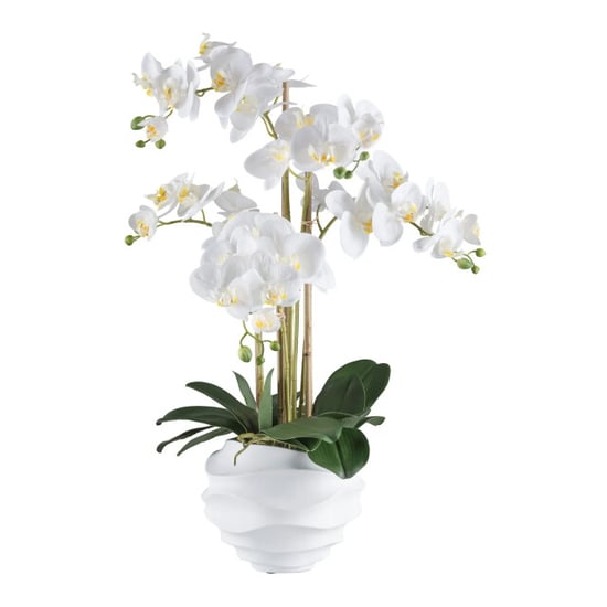 Kopu ® kunstorchidee 70 cm - 5 takken te pot phalaenopsis - Image 1