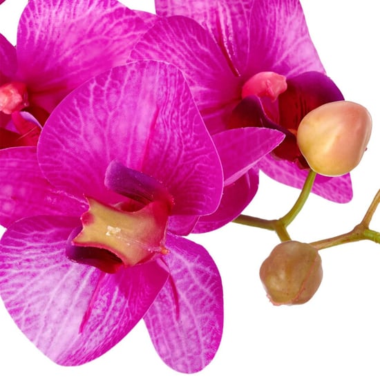 Kopu ® kunstorchidee 65 cm - crèmekleurige pot phalaenopsis - Image 3